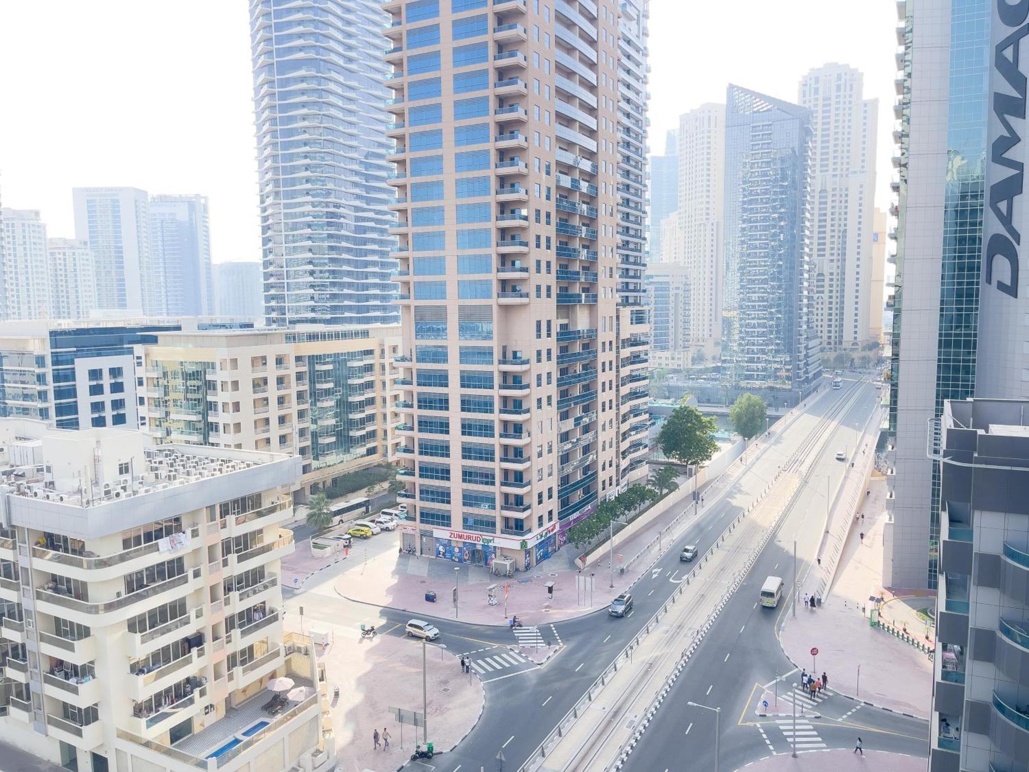 Luxury Room With Marina View Close To Jbr Beach And Metro With Shared Kitchen Dubái Exterior foto